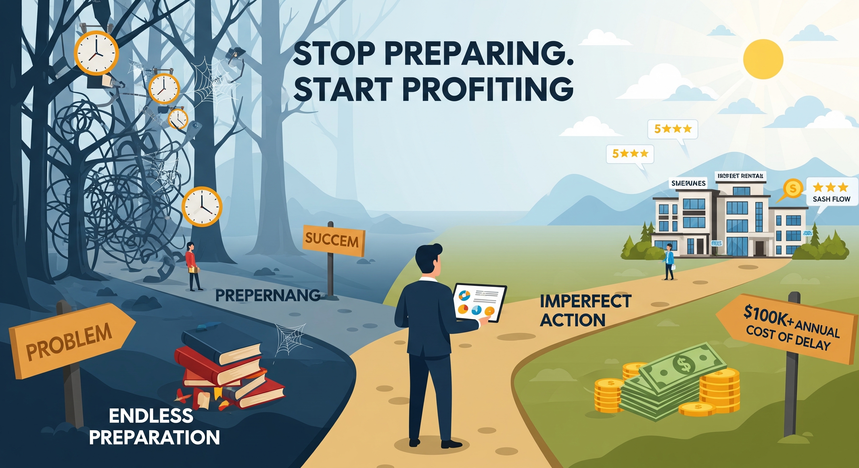 Perfect Preparation is Procrastination in Designer Clothes